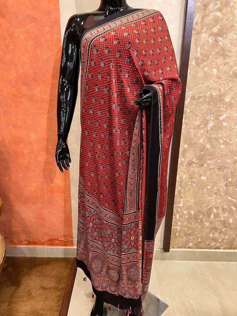 Ajrakh Modal Dupatta 5038