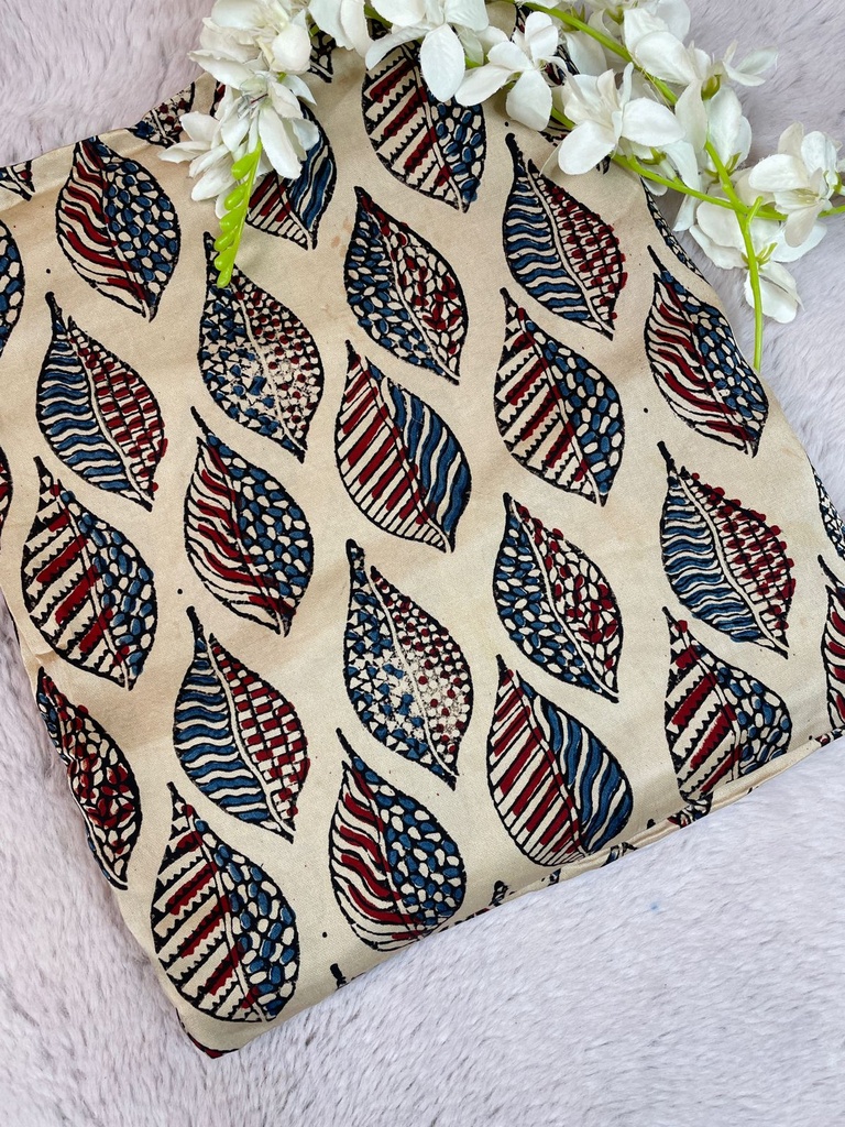 Ajrakh Modal Silk Fabric 5016