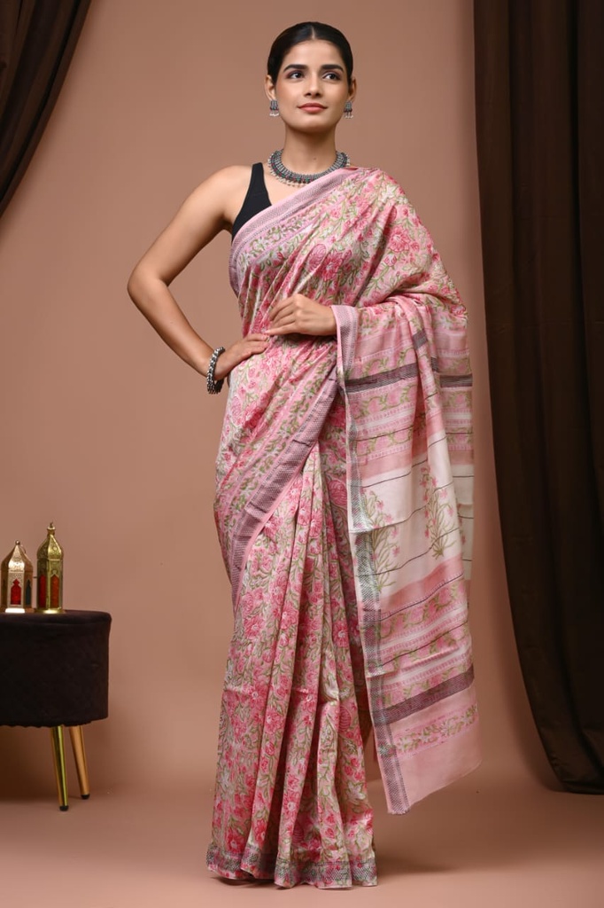 Maheshwari Silk Sarees 4552