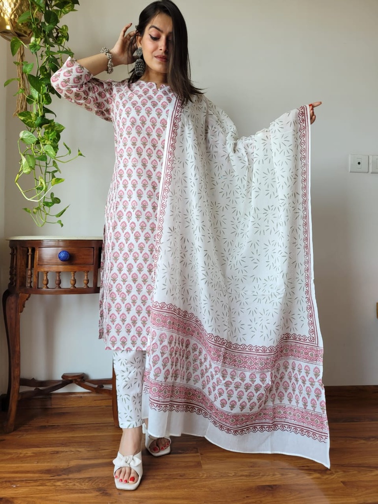 Cotton Kurti Sets 4609 