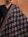 Ajrakh Mirror work  Silk Dupatta 5035 