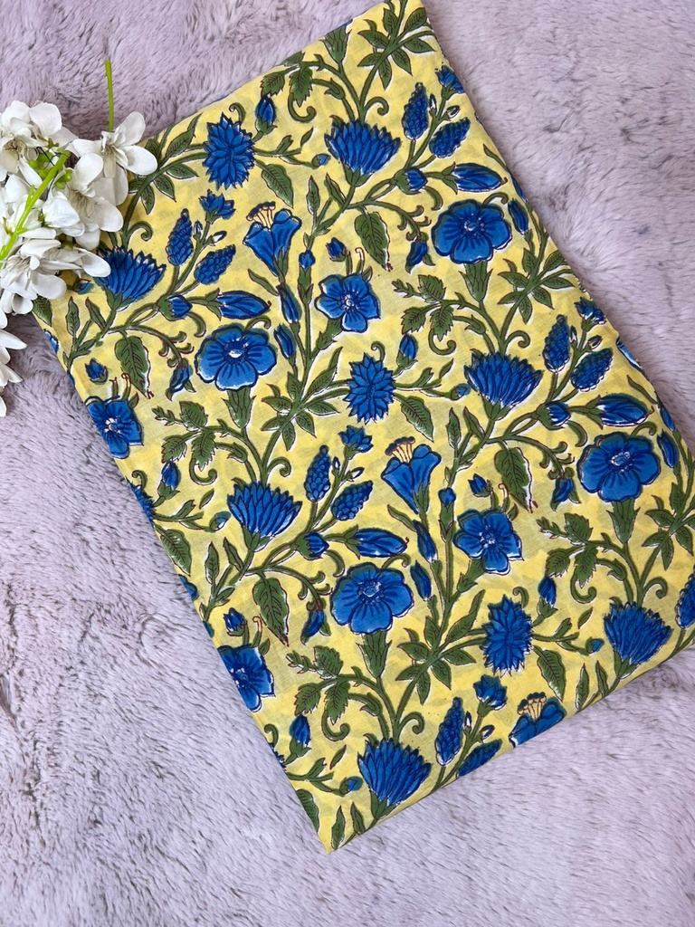 Block printed Cotton Fabric 5023 