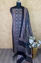 Ajrakh Modal Silk Top and Dupatta Set 5048