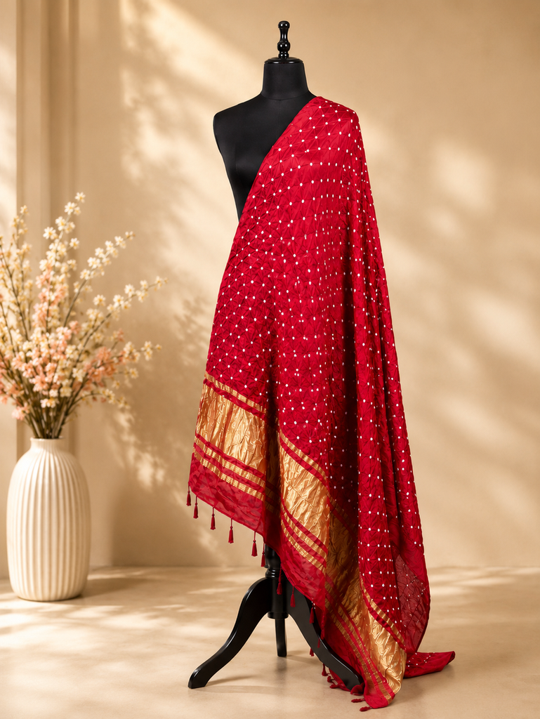 Bandhani Modal Dupatta 4564