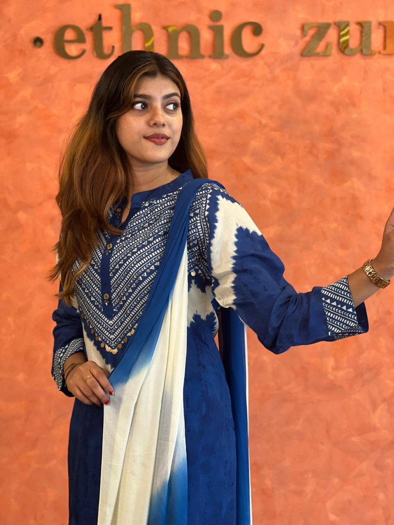 Premium Muslin  Kurti Sets 5609