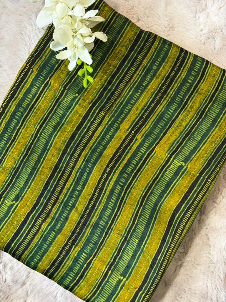 Ajrakh Mashru Fabric 4215