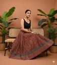 Ajrakh Cotton Skirts 4556