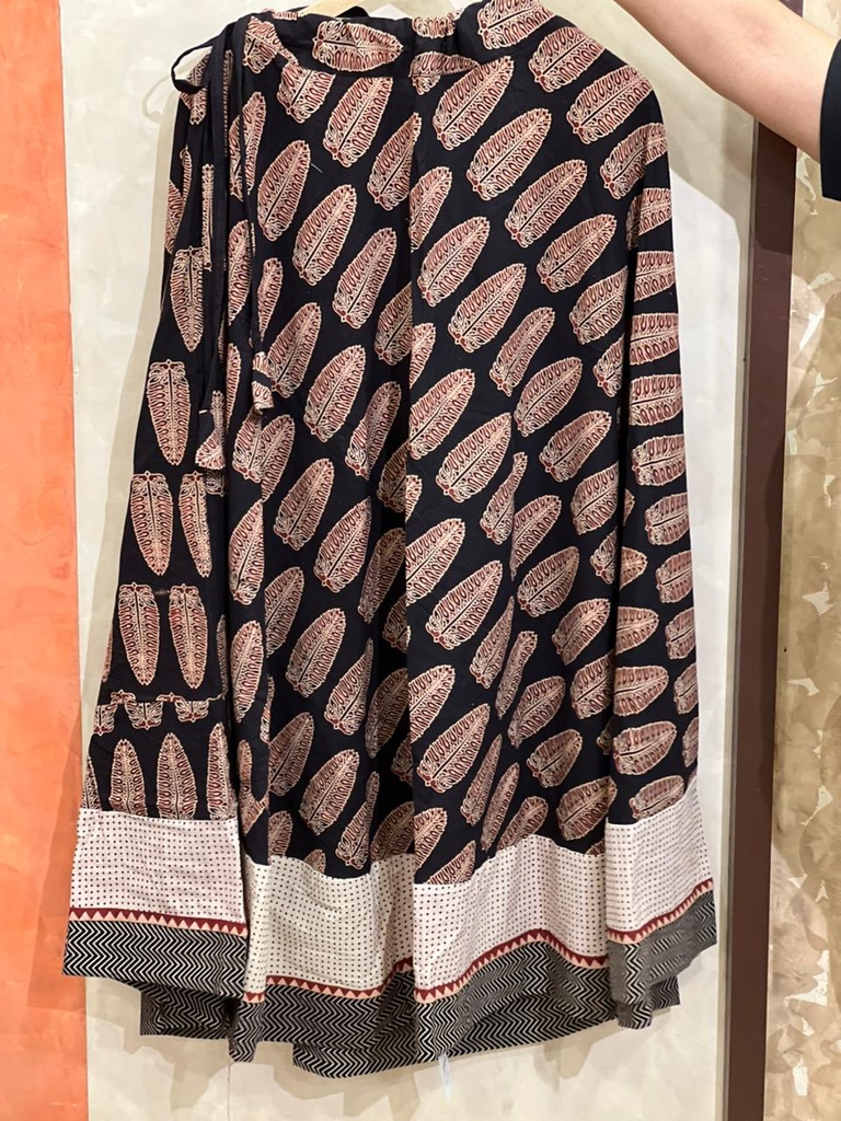 Ajrakh Cotton Skirts 4556