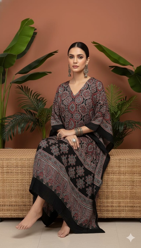 Ajrakh Modal Kaftans 4801