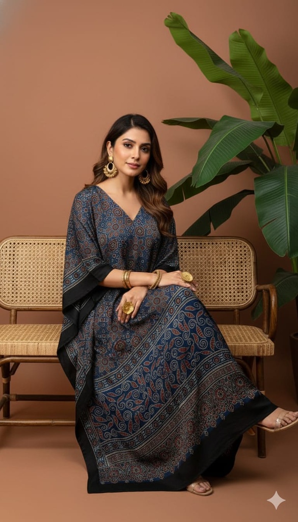 Ajrakh Modal Kaftans 4801