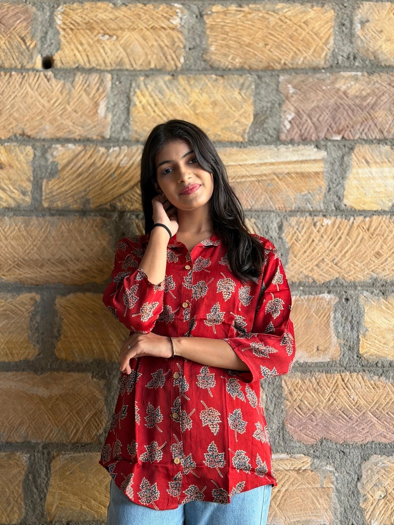 Ajrakh Modal Shirts 5015