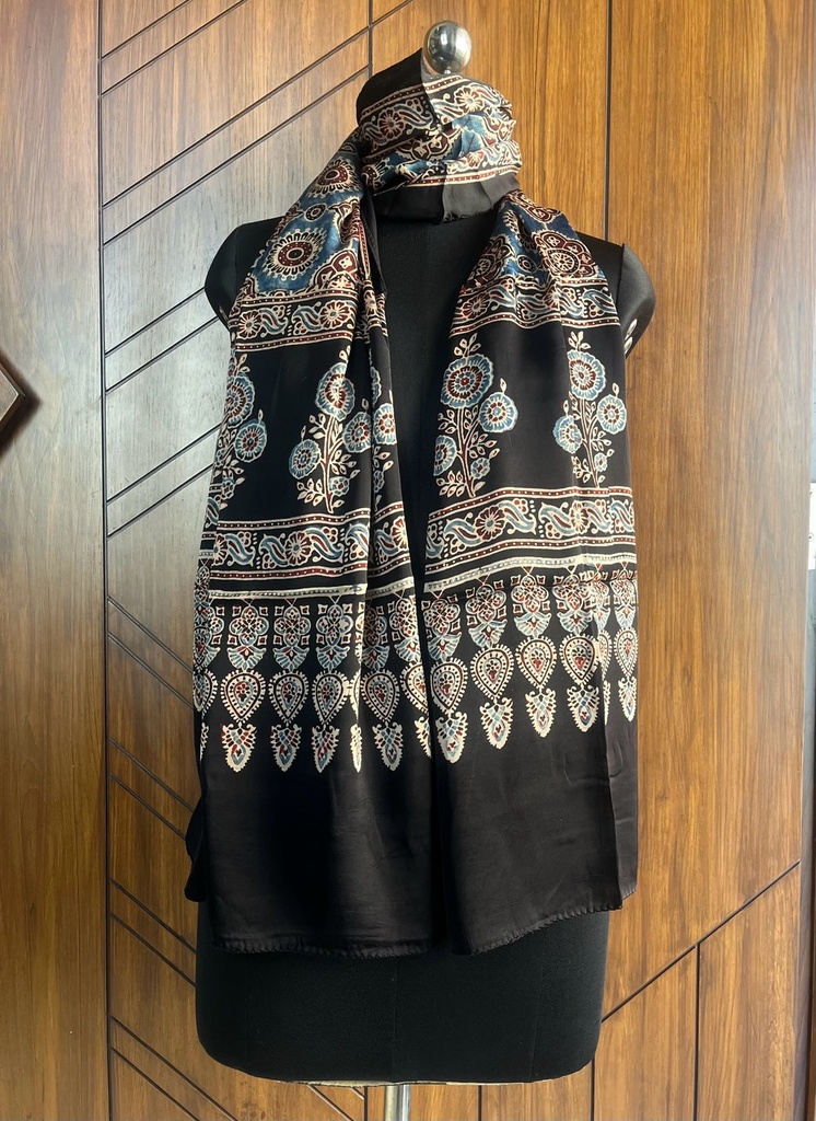 Ajrakh Modal Stoles 5071