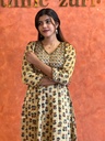 Ajrakh Handwork Anarkali Kurti 5028