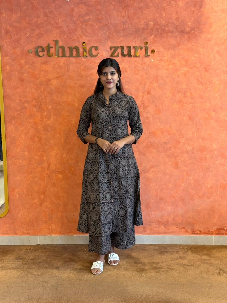 Ajrakh Cotton Coord Sets 5028