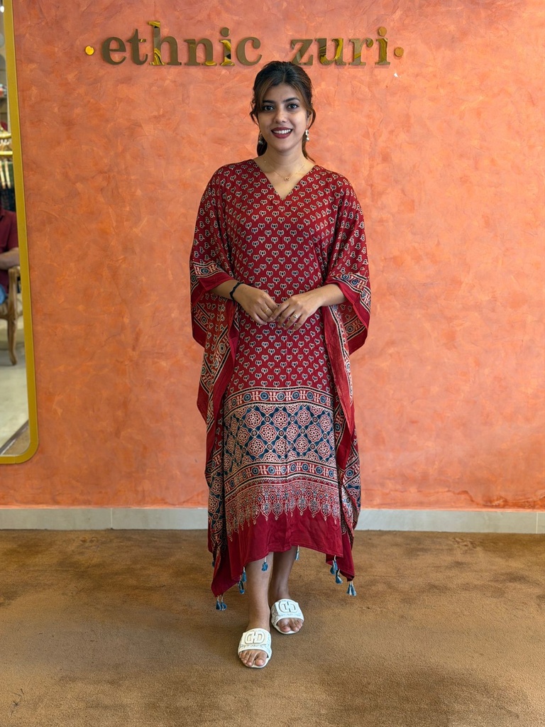 Ajrakh Modal Kaftans 4801