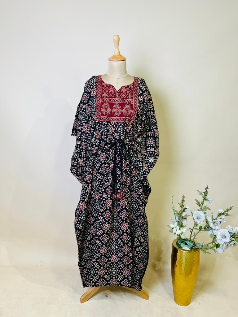 Ajrakh Cotton Kaftans 4802