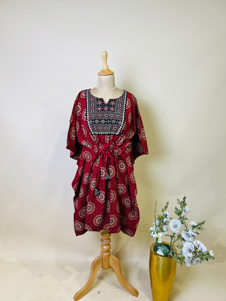 Ajrakh Cotton Kaftans 4802