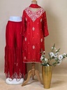 Crepe Silk Kurti Sets 5057