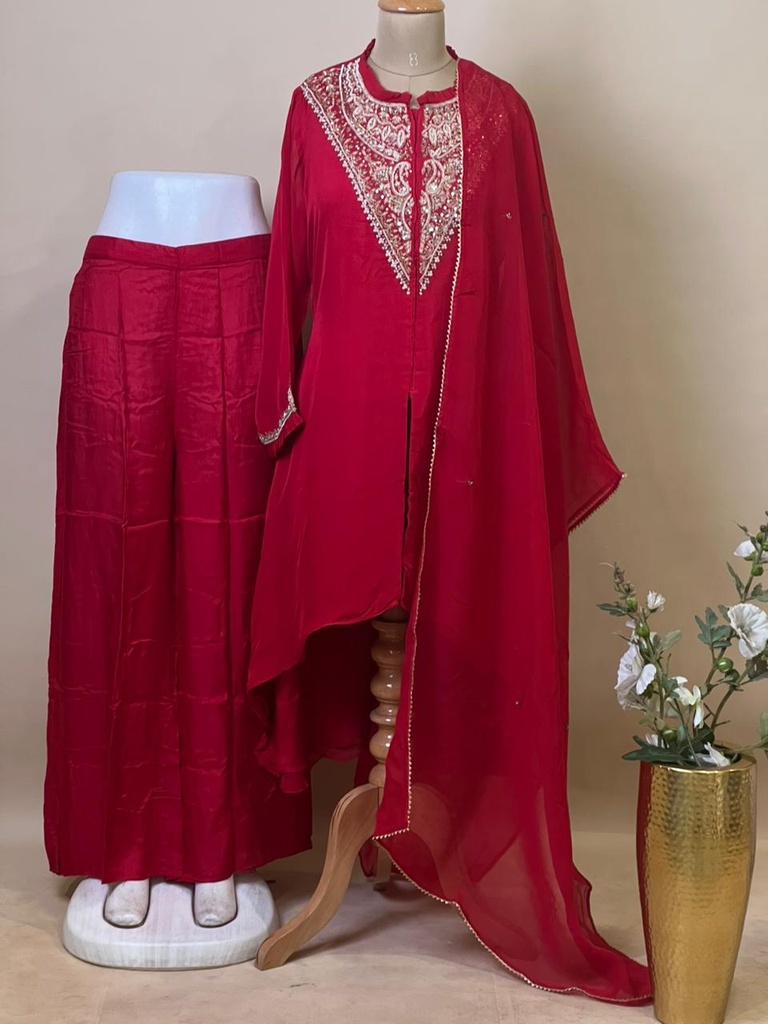 Designer Organza Kurti Sets 5046