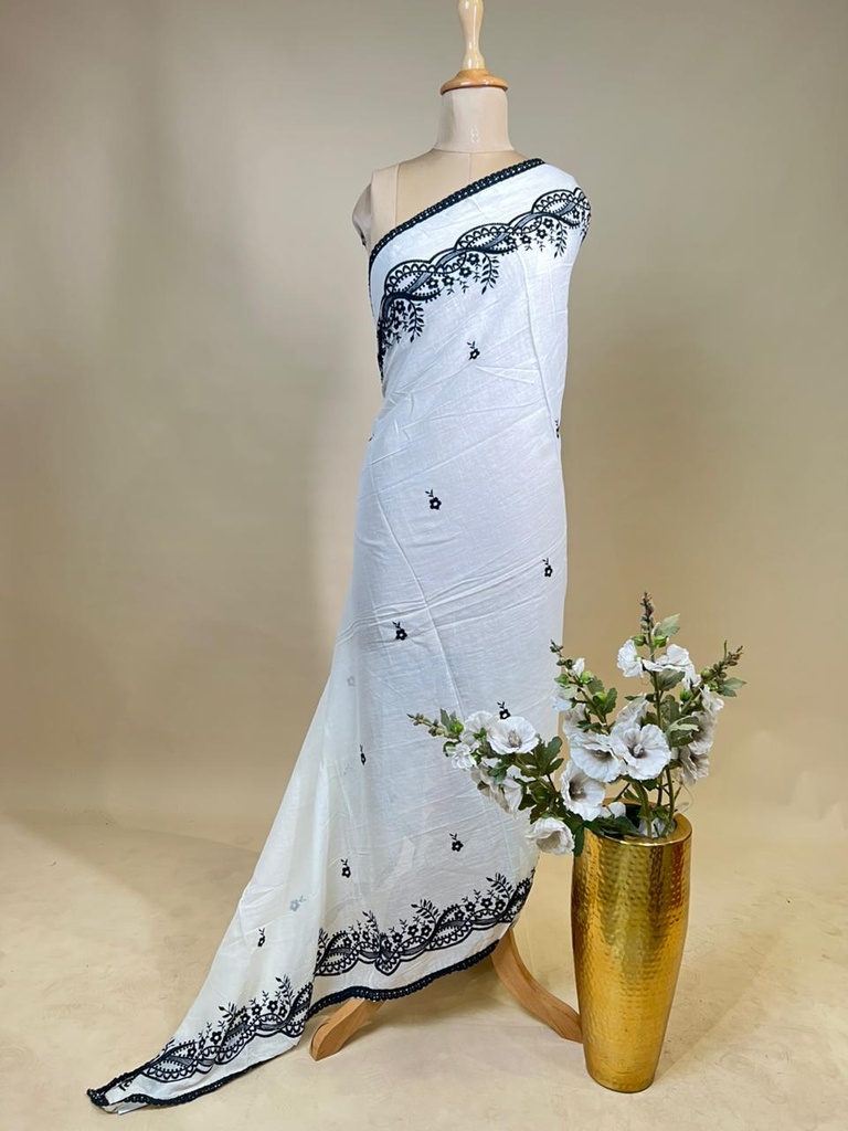 Embroidered Cotton Dupatta 4780