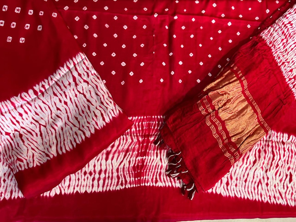 Bandhani Modal Suit Sets 5012 Red