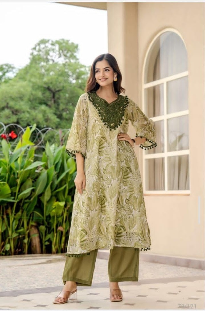 Cotton Kurti Sets 5043