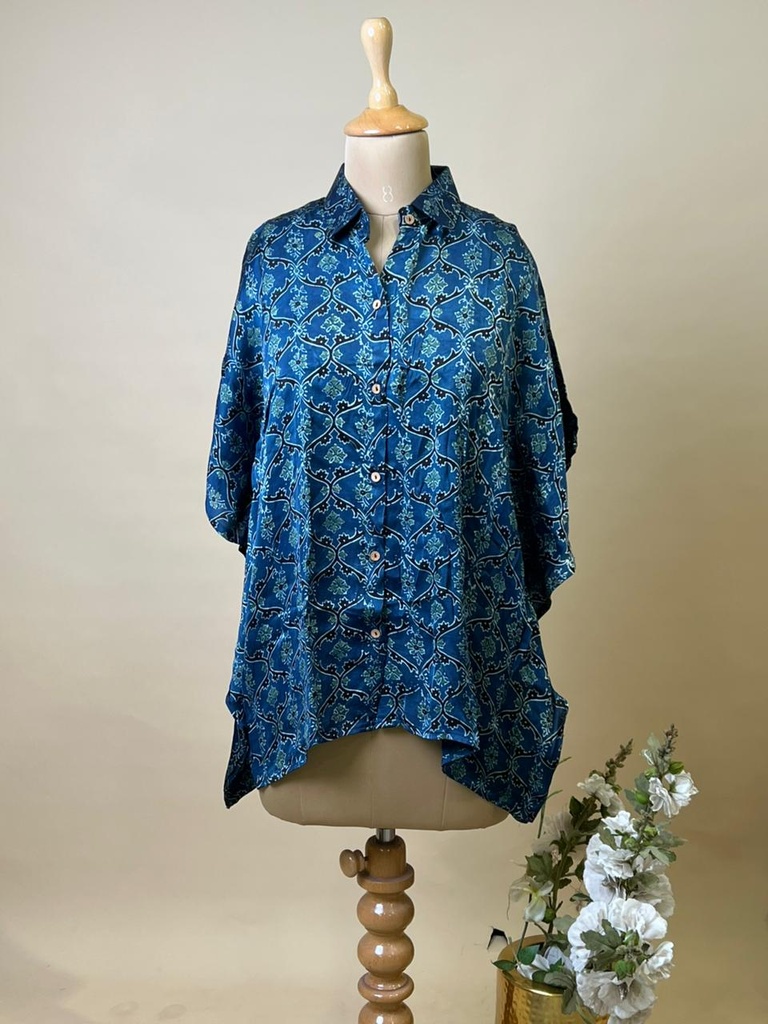 Ajrakh Modal Shirt Kaftans 5015