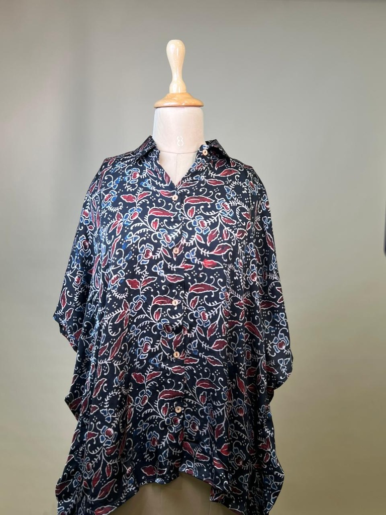 Ajrakh Modal Shirt Kaftans 5015