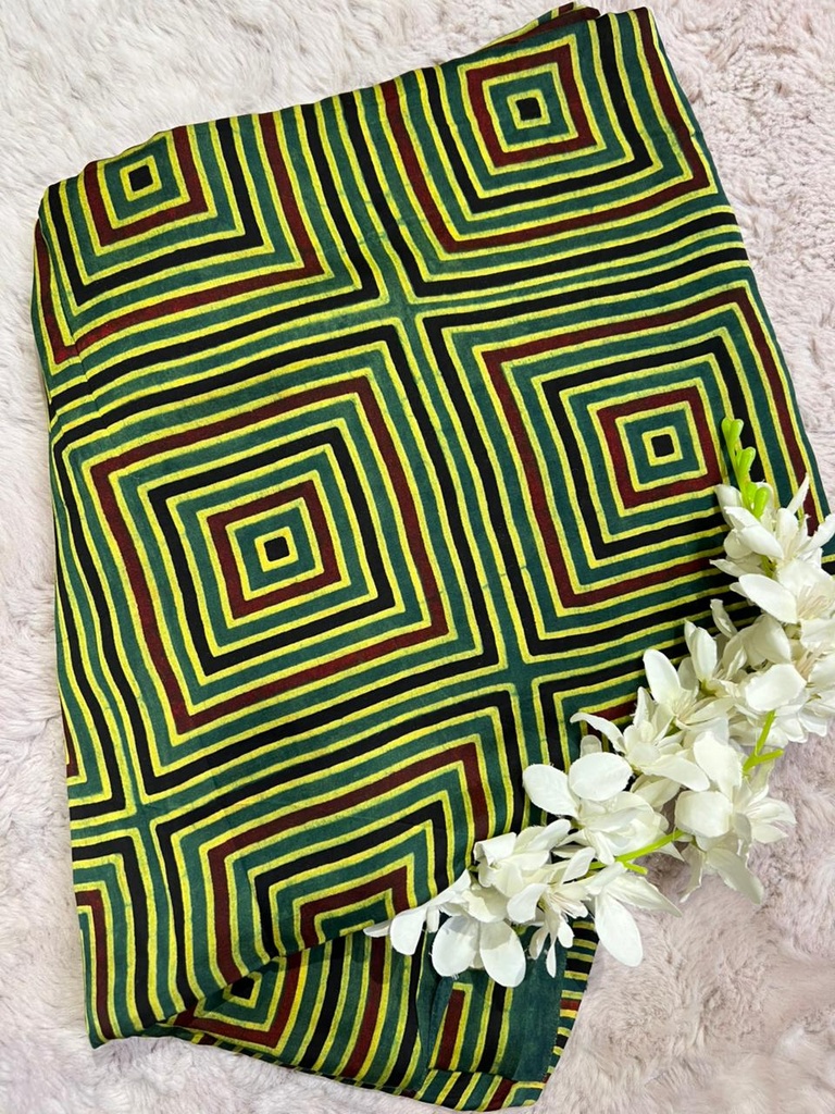 Ajrakh Modal Fabric 5013