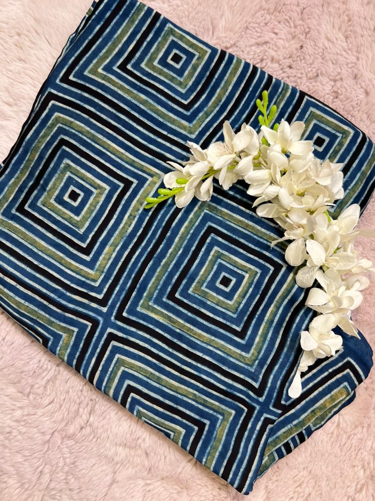 Ajrakh Modal Fabric 5013