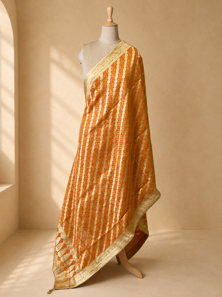 Georgette Bandhani Dupatta 4781
