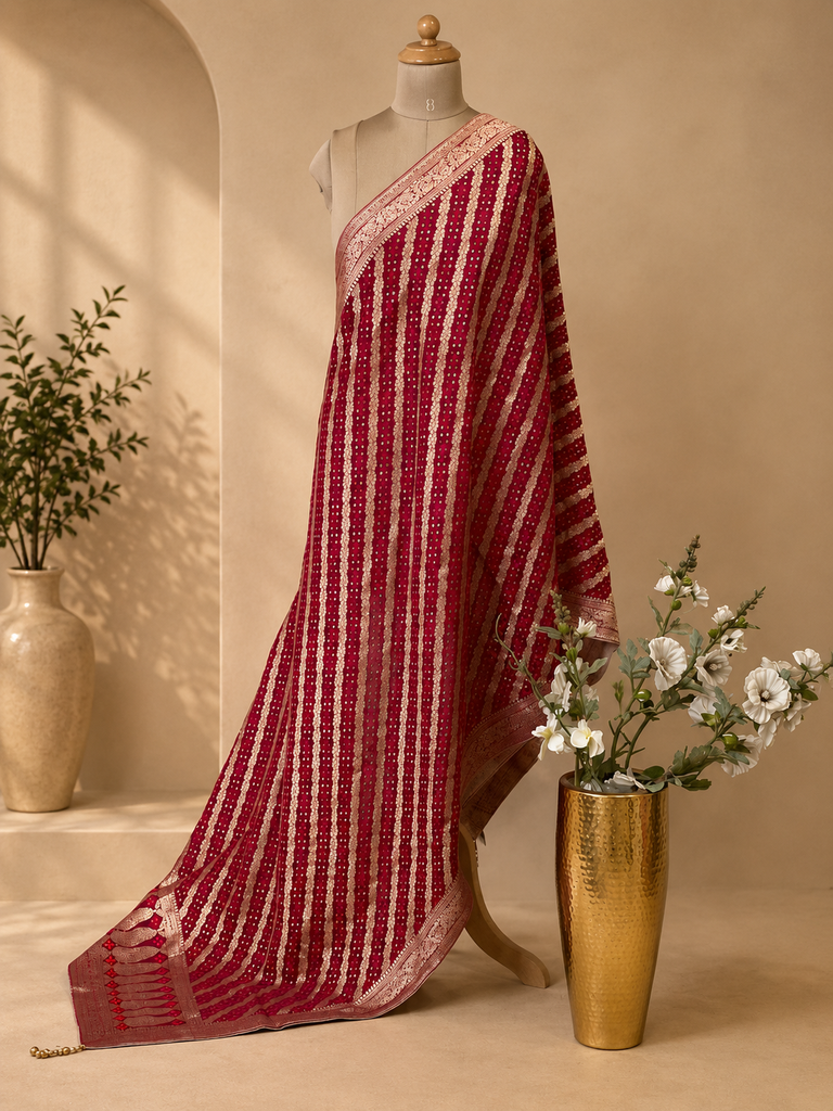 Georgette Bandhani Dupatta 4781 