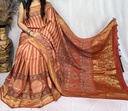 Ajrakh Dola Silk Sarees 5018 