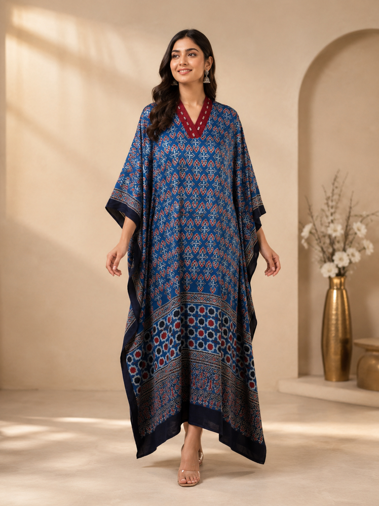 Ajrakh Modal Kaftans 4803