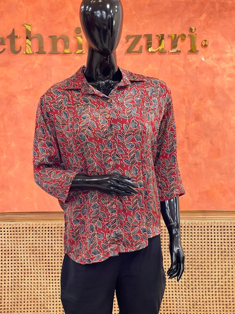 Ajrakh Modal Shirts 5015