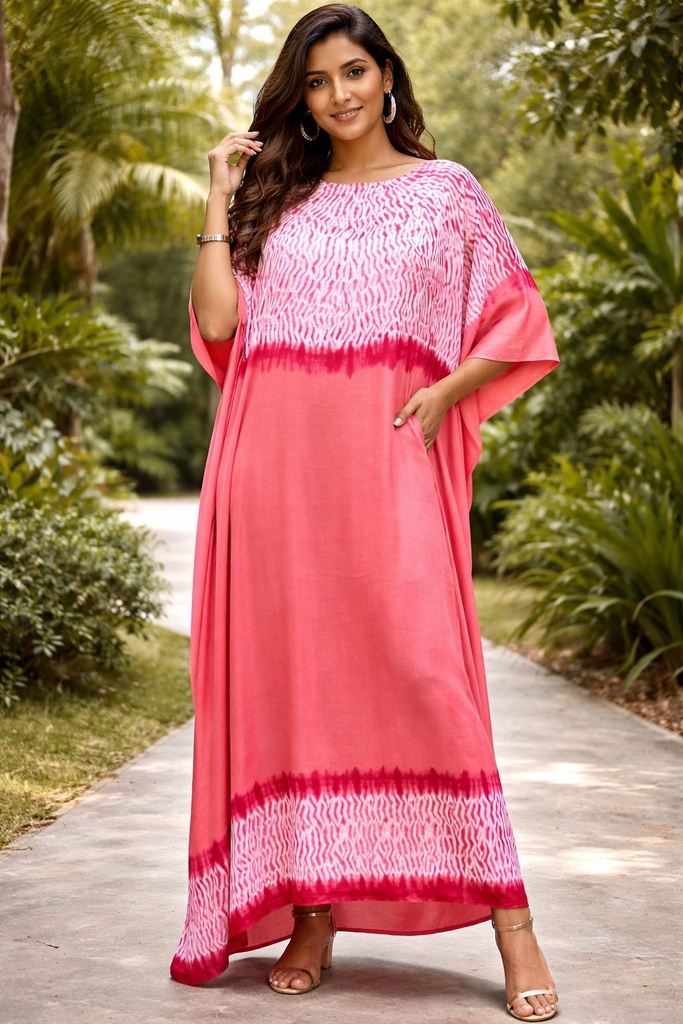 Shibori Modal Kaftans 4803