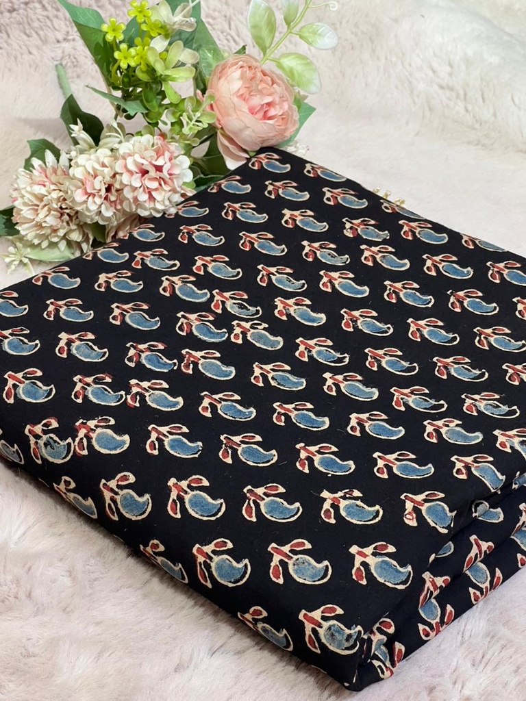 Ajrakh Cotton Fabric 5021