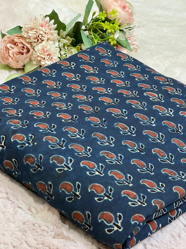 Ajrakh Cotton Fabric 5021