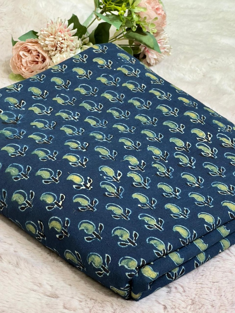 Ajrakh Cotton Fabric 5021