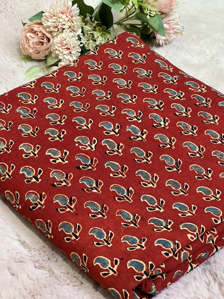 Ajrakh Cotton Fabric 5021
