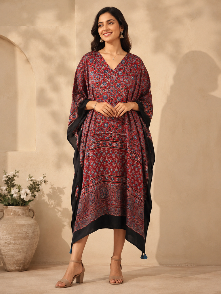 Ajrakh Modal Kaftans 4801