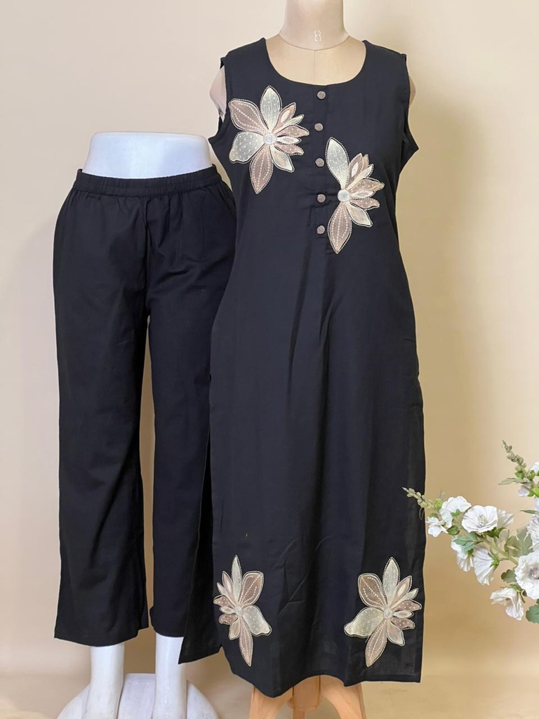 Premium Cotton Coord Set 5043