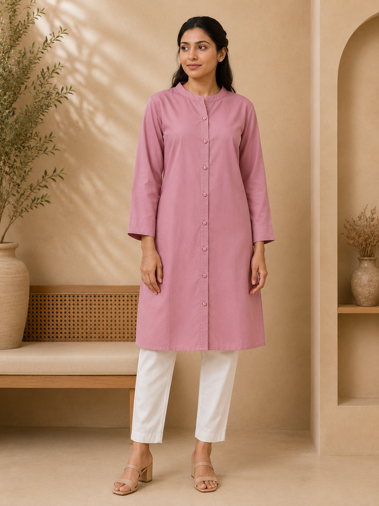  Premium Cotton Short Kurti 5058