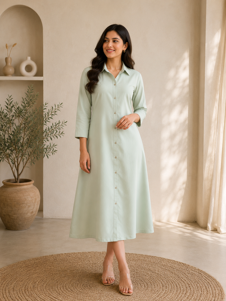  Premium Cotton Kurti 5058