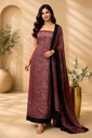 Ajrakh Modal Top Dupatta Sets 5012