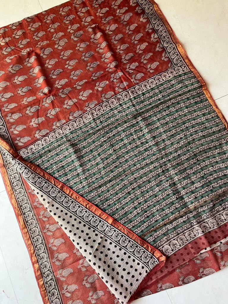 Kota Doria Saree 5012