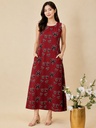 Ajrakh Cotton Kurti 5054