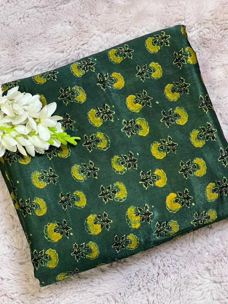 Ajrakh Mashru Fabric 4215