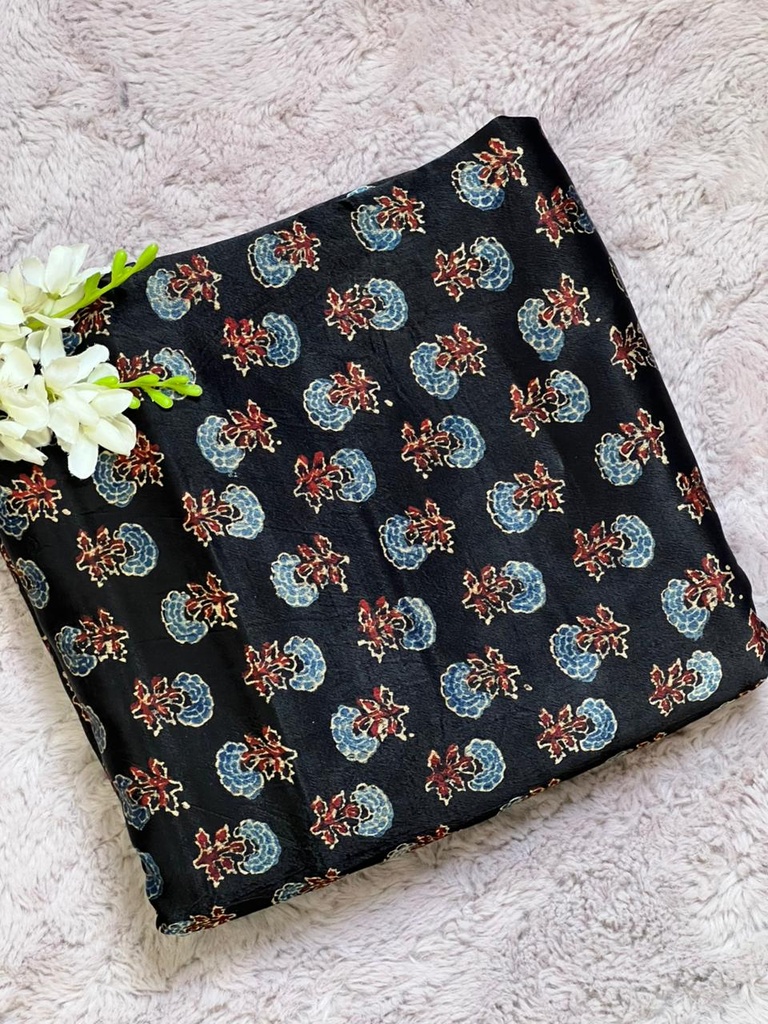 Ajrakh Mashru Fabric 4215