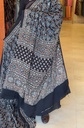 Ajrakh Silk Mirror Sarees 5036